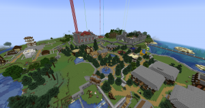 A view over Spawn Town 7.