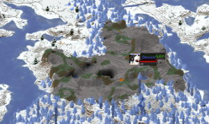 A map of the beggining of The Lands.
