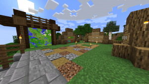 A picture of the map's first spawn.